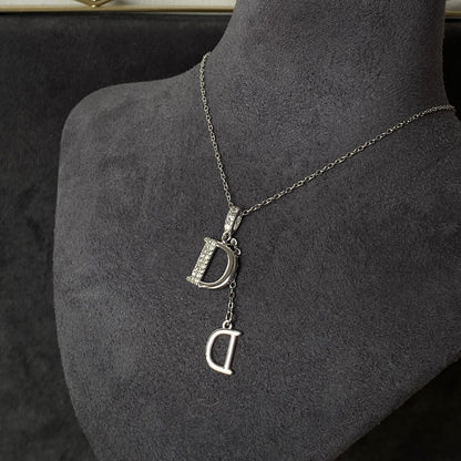 AURENA® DOUBLE D PAVÉ NECKLACE