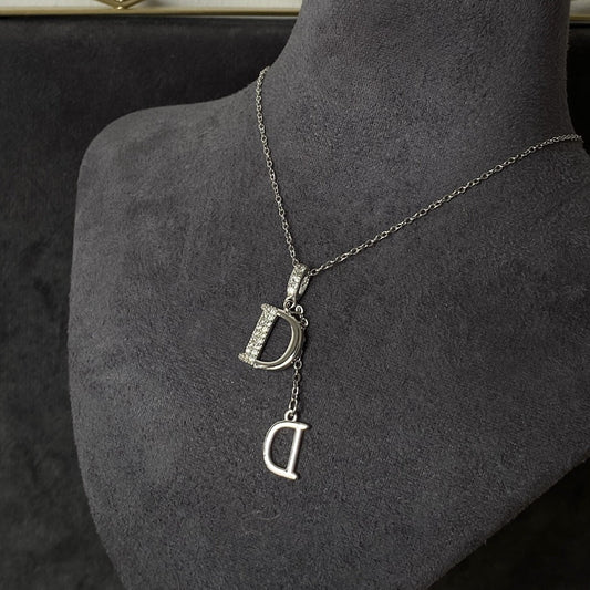 AURENA® DOUBLE D PAVÉ NECKLACE