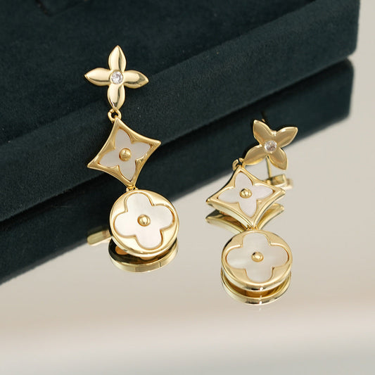 AURENA®  CLOVER PENDANT EARRINGS