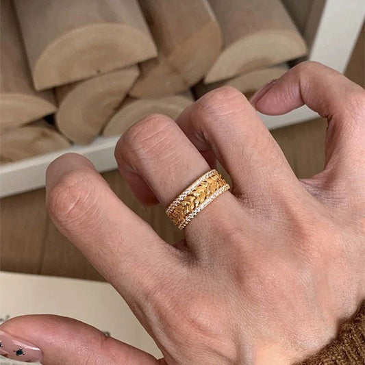 AURENA® WHEAT GRACE RING