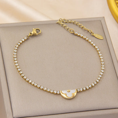 AURENA® PAVÉ CHAIN BRACELET