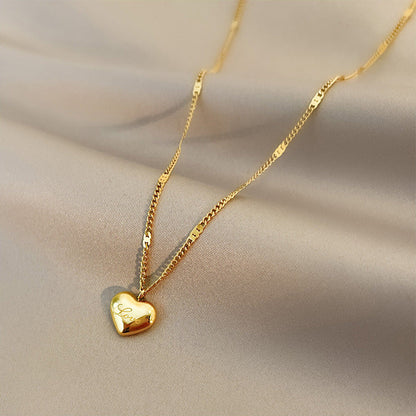Layered Sunburst & Cross Pendant Necklace