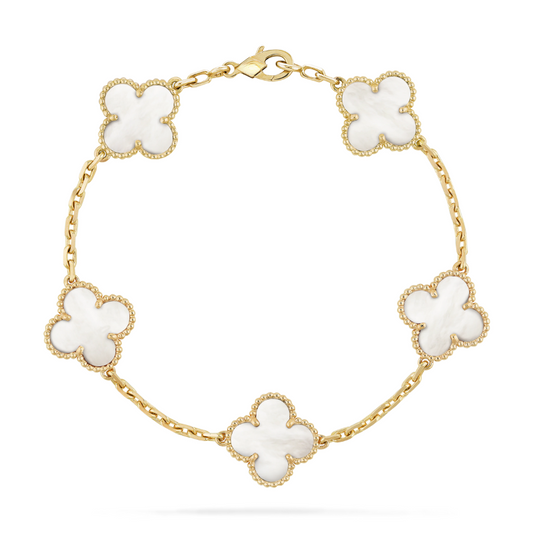 AURENA® CLOVER BRACELET | PEARL